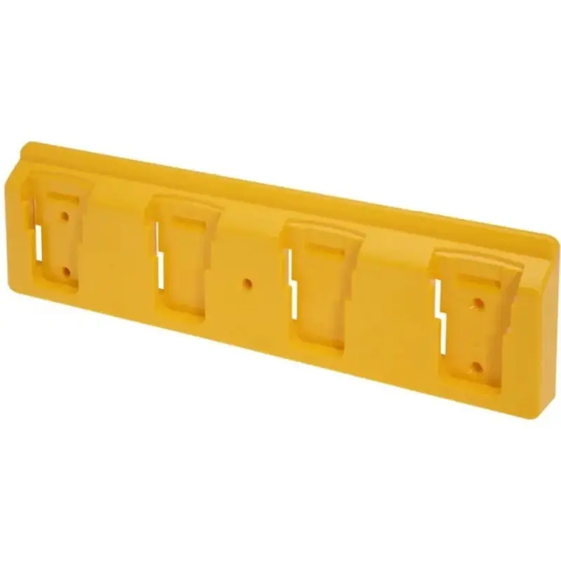 48 Tools Yellow 4-Bay Battery Holder For Dewalt Flexvolt 60V Batteries 1