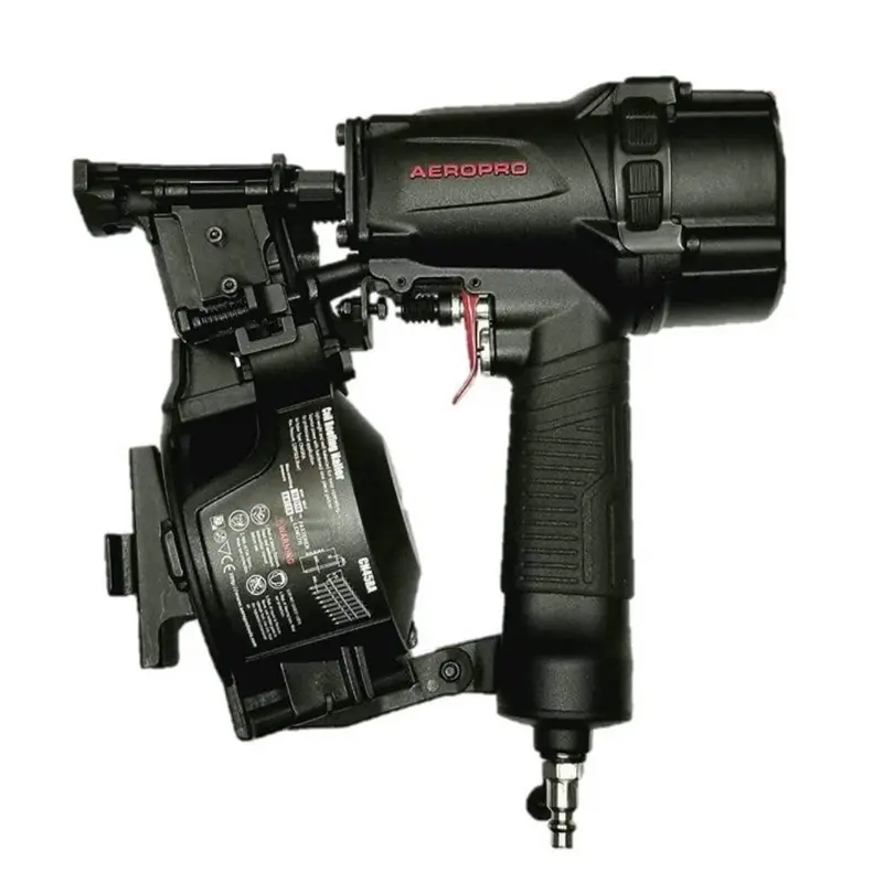 Aeropro Cn45Ra Heavy-Duty Pneumatic Coil Roofing Nailer (3/4" To 1-3/4") 1