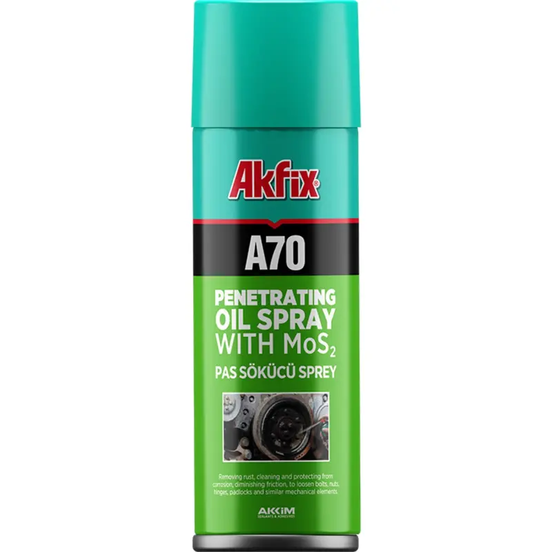 Akfix Aka70 Penetrating Lubricant Spray – Rust-Relief And Corrosion-Inhibiting Formula 1