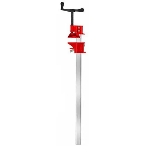 Bessey 24-Inch Heavy-Duty I-Beam Clamp In Red, Silver, And Black 1