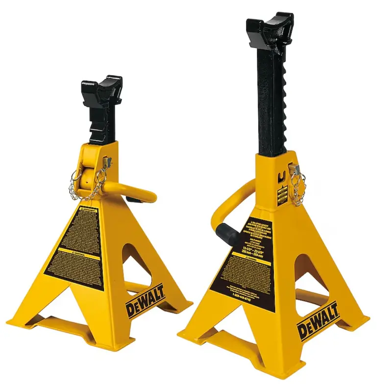 Dewalt 6-Ton Double-Locking Steel Jack Stands – Pair For Heavy-Duty Vehicle Support 1