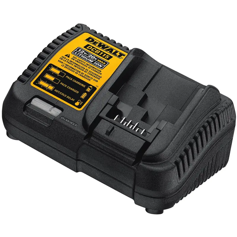 Dewalt Dcb115 Dual-Voltage Lithium-Ion Charger For 12V Max & 20V Max Batteries 1
