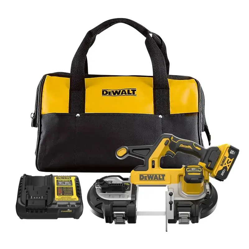 Dewalt Dcs378P1 20V Max Xr 3-1/4-Inch Band Saw Kit With Battery & Charger 1