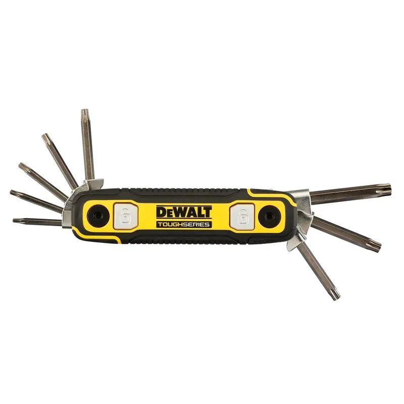 Dewalt Dwht70268 Toughseries Torx Folding Hex Key Set 1