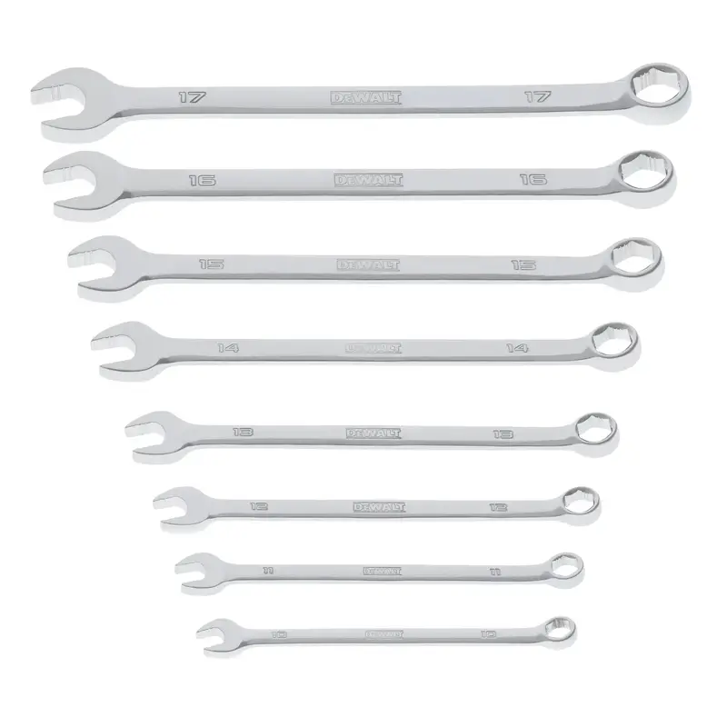 Dewalt Dwmt45426 Toughseries 8-Piece Metric Combination Wrench Set 1