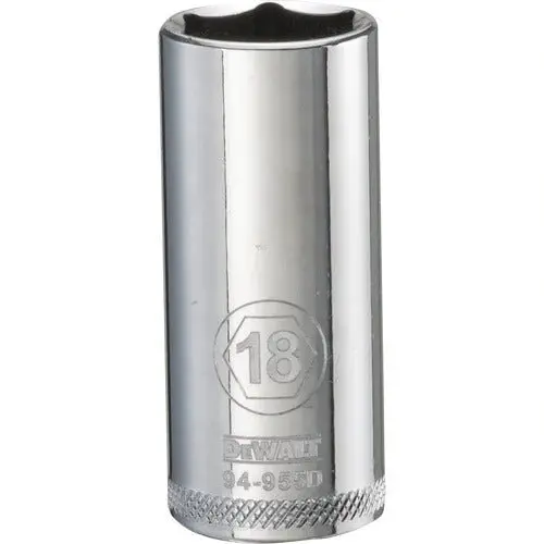 Dewalt Dwmt94955Osp 3/8-Inch Drive 18Mm 6-Point Deep Socket 1