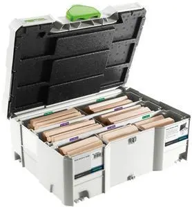 Festool Domino Assortment Set (Sizes 12–14 Mm) – Df700-Compatible, Model 498205 1