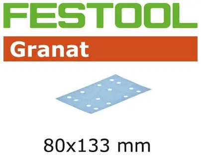 Festool Granat Sanding Sheet – 80 × 133 Mm, Grit P180 1