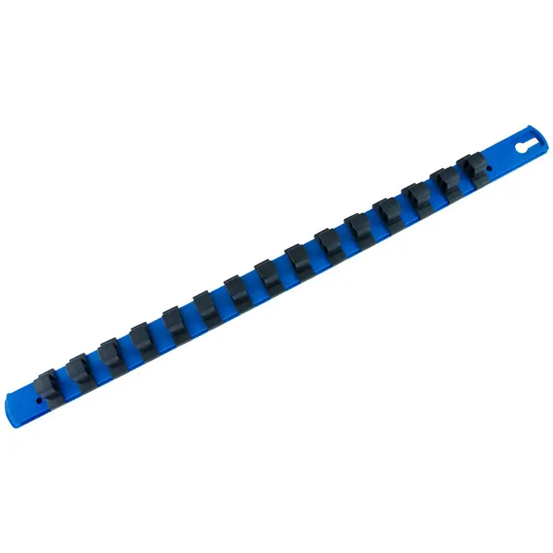 Gray Gt-91218B 18-Inch Blue Socket Rail For 1/2-Inch Drive Tools 1