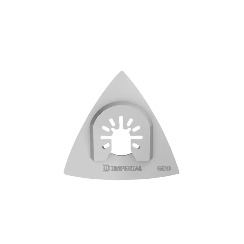 Imperial Blades Iboa620 One-Fit Triangular Carbide Grit Blade – Aggressive Material Removal 1