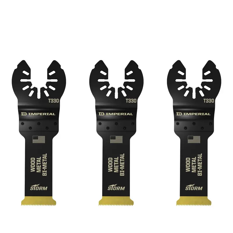 Imperial Blades Iboat330 One Fit 1-1/4" Universal Tin Storm Hcs Blade (3-Pack) 1