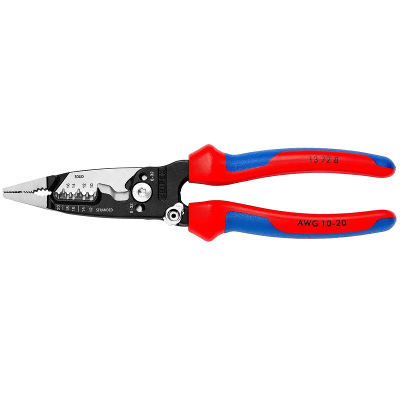 Knipex Forged Wire Stripper – 8", 20–10 Awg Capacity 1
