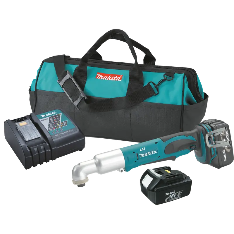 Makita Xlt01 18V Lxt Cordless Angle Impact Driver Kit With Batteries And Charger 1