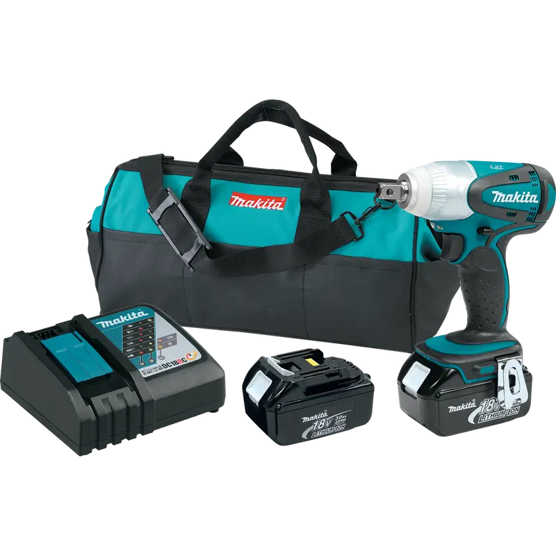 Makita Xwt05 18V Lxt Cordless 1/2-Inch Impact Wrench Kit 1