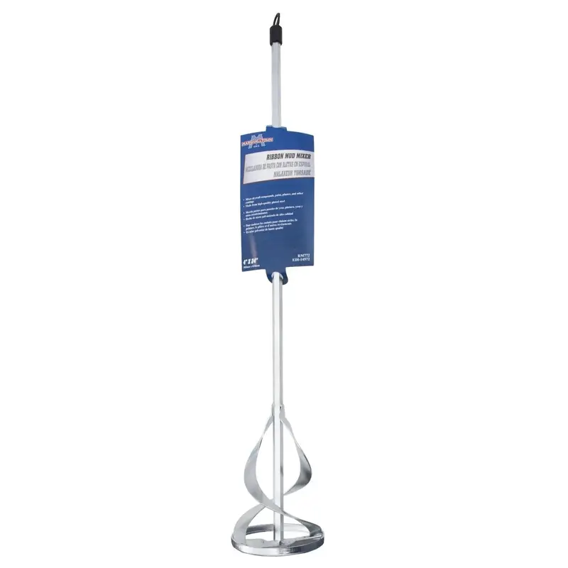 Marshalltown 4-Inch Ribbon Mud Mixer For Efficient Joint Compound Blending 1