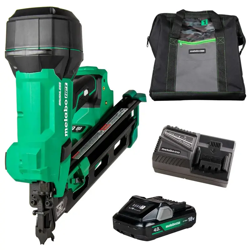 Metabo Hpt Nr1890Dcam 18V Cordless Framing Nailer – 30° Angle, 3.5" Paper Tape Compatible 1