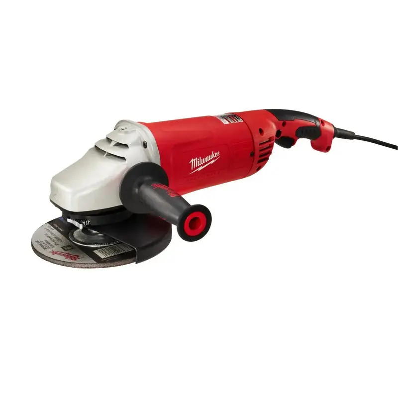 Milwaukee 15-Amp Large Angle Grinder – 7 In. / 9 In., Lock-On Switch 1