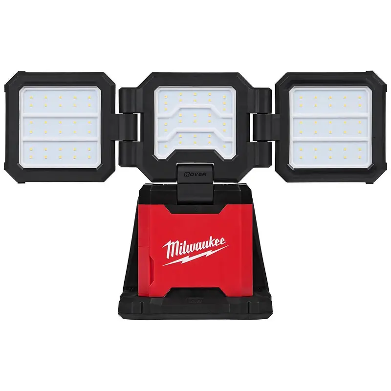 Milwaukee M18 Rover Dual-Power Triple-Panel Flood & Area Light (2368-20) 1