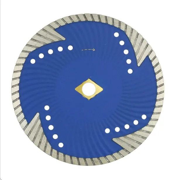 Ned Turbo Wet/Dry Diamond Blade – 6" For Fast, Smooth Cuts 1