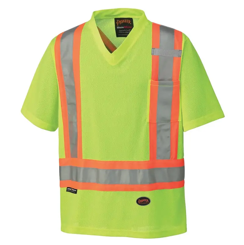 Pioneer Hi-Visibility Micro Mesh Safety T-Shirt 2