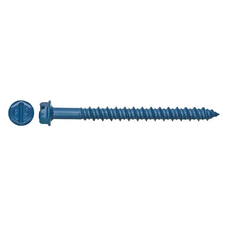 Powers Tapcon Hex Screw Assortment – 100-Pack (1/4" × 4") 1
