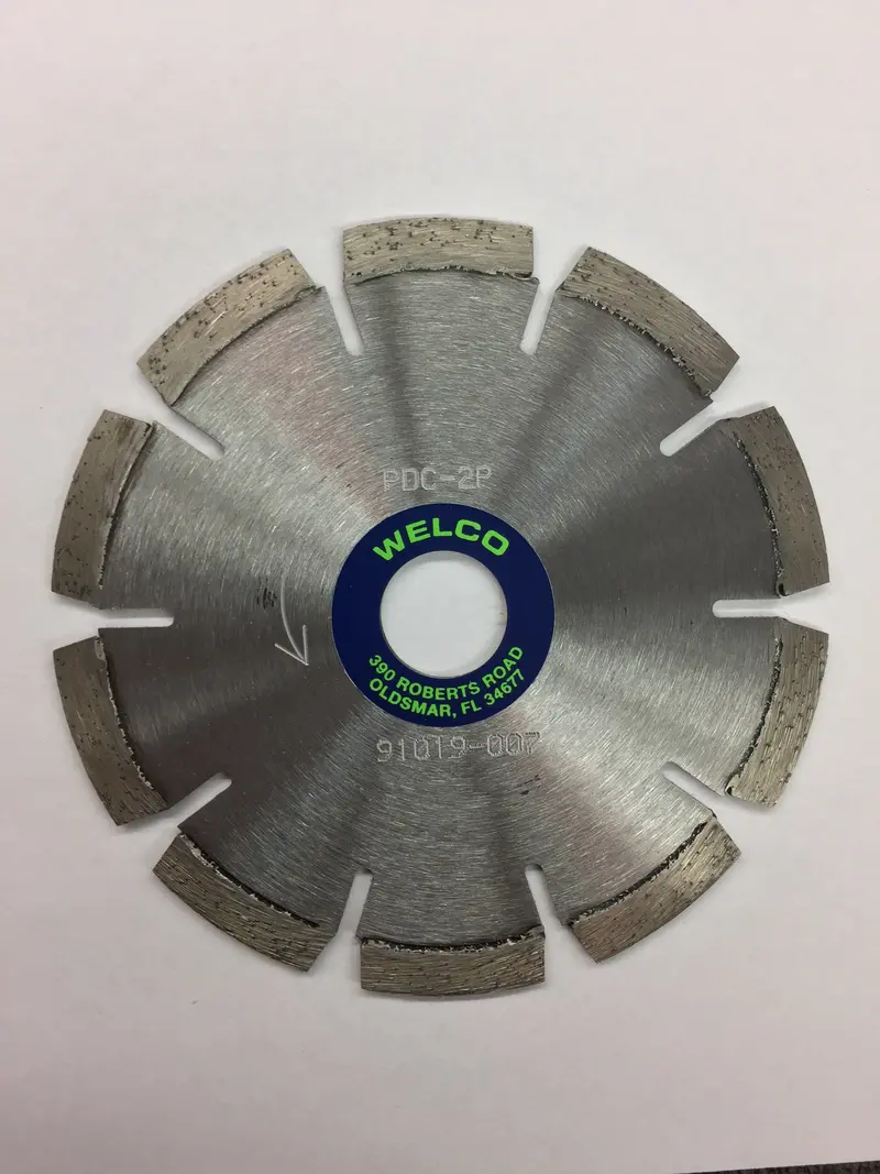 Wel-Co 4.5-Inch Dry-Cut Segmented Diamond Blade – General Purpose 1