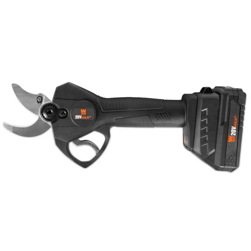 Wen 20731 Cordless Pruning Shears – 20V Max Brushless 1-3/16-Inch Kit With 2.0Ah Battery & Charger 1
