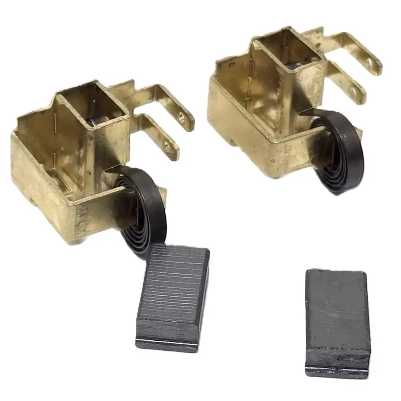 Wen Carbon Brush Assembly Kit – Set Of 2 W/ Holders & Springs For Models 6369, 6377, Dw5062, Dw5084 (6369-041Asm) 1