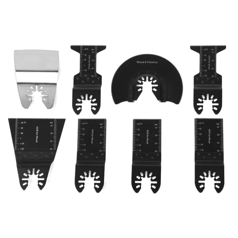Wen Mtb008 High-Carbon Steel Wood Blade Kit – 8-Piece Oscillating Tool Set 1