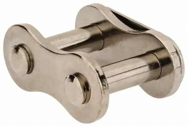 04B Nickel-Plated Master Link – Single-Strand Ansi 04B Chain Connector 1