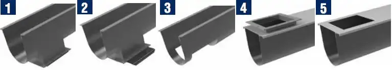 10" Screw Conveyor Discharge Spout (No Hand Slide) – Model 342-0569 1