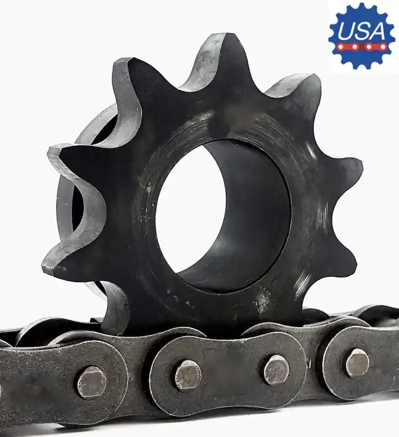 160R22H Taper-Bushed Sprocket – 22-Tooth, Ansi #160, Removable Bushing Design 1