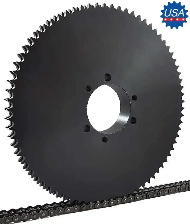 D40Sf68 Qd-Type Taper-Lock Sprocket – Quick-Disconnect Mounting 1